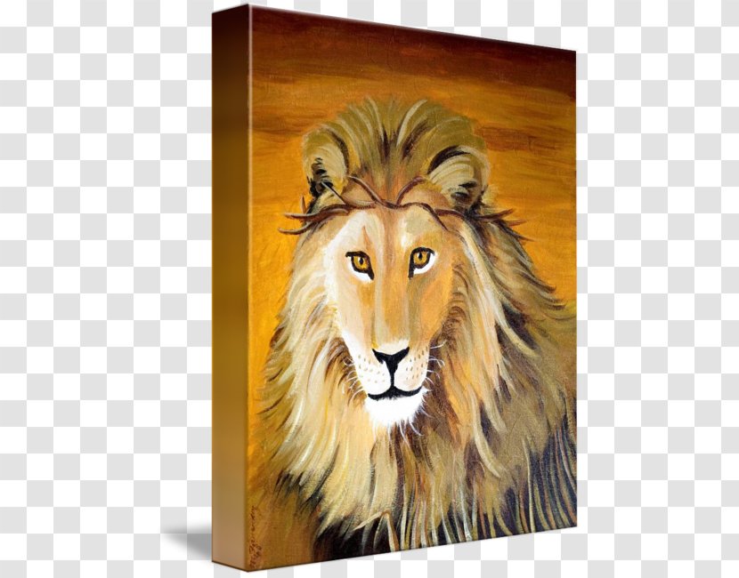 Watercolor Painting Whiskers Cat - Big - Lion Of Judah Transparent PNG