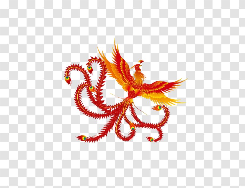 China Phoenix Fenghuang Chinese Dragon Symbol - Meaning Transparent PNG