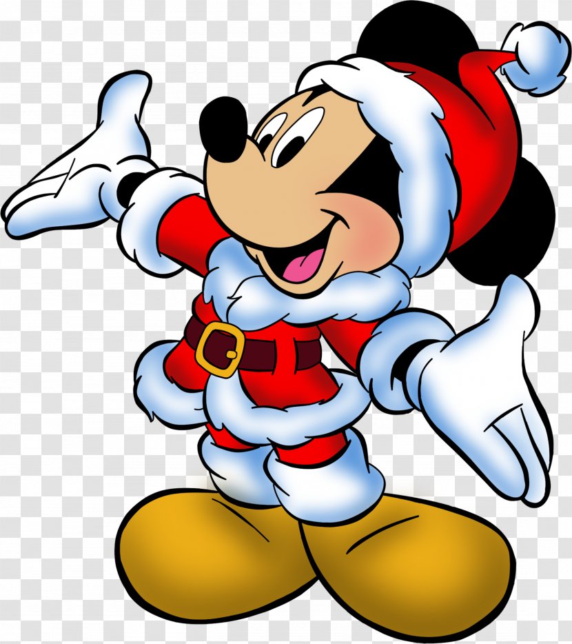 Mickey Mouse Minnie Donald Duck Pluto Christmas - Anna Transparent PNG