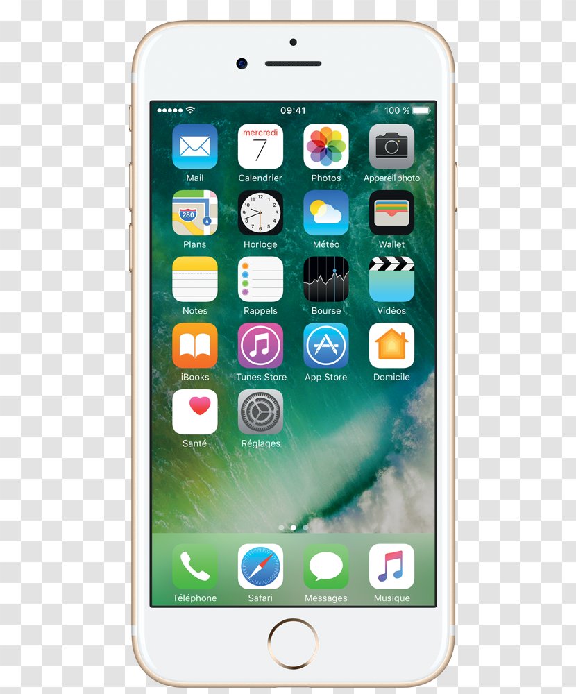 Apple IPhone 7 Plus X 6S - Iphone - Feature Phone Transparent PNG