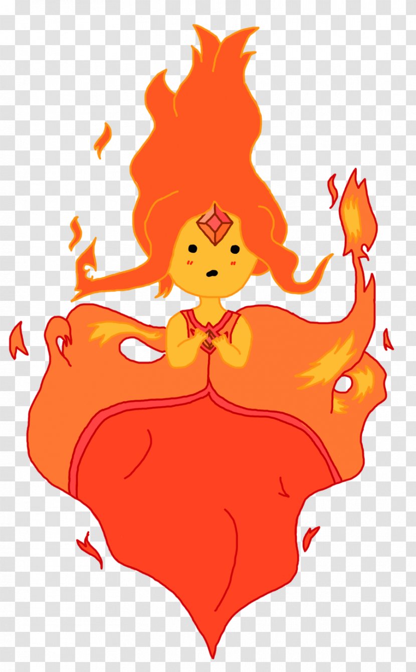 Flame Princess Drawing Art Clip - Silhouette - I Transparent PNG