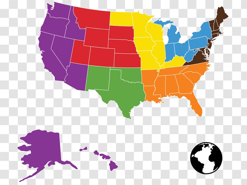 United States Map U.S. State - Sky Transparent PNG