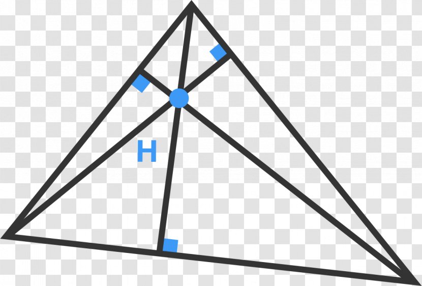 Triangle Point Symmetry Diagram - Area - Simple Transparent PNG