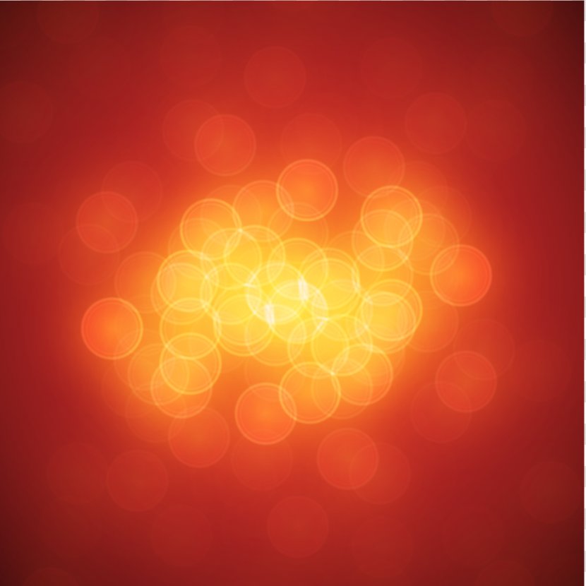 Sunlight Sky Heart Computer Wallpaper - Light - Red Halo Background Vector Transparent PNG
