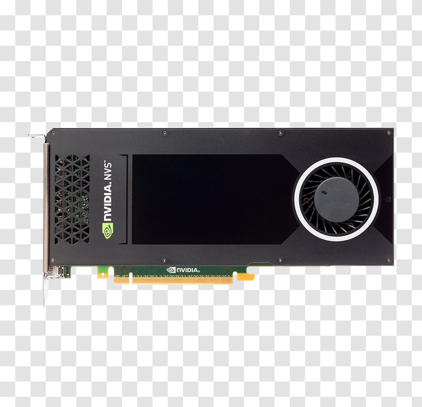 Graphics Cards & Video Adapters NVIDIA NVS 810 DDR3 SDRAM Processing Unit Nvidia Quadro - Geforce - Digital Visual Interface Transparent PNG