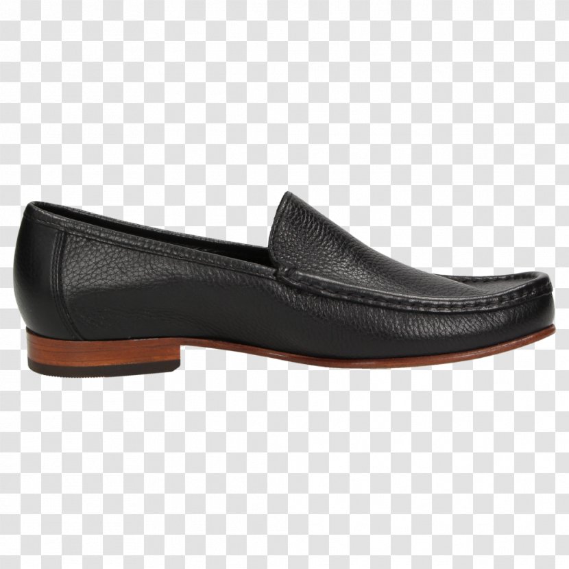 Slip-on Shoe Moccasin Leather Fashion - Black Transparent PNG