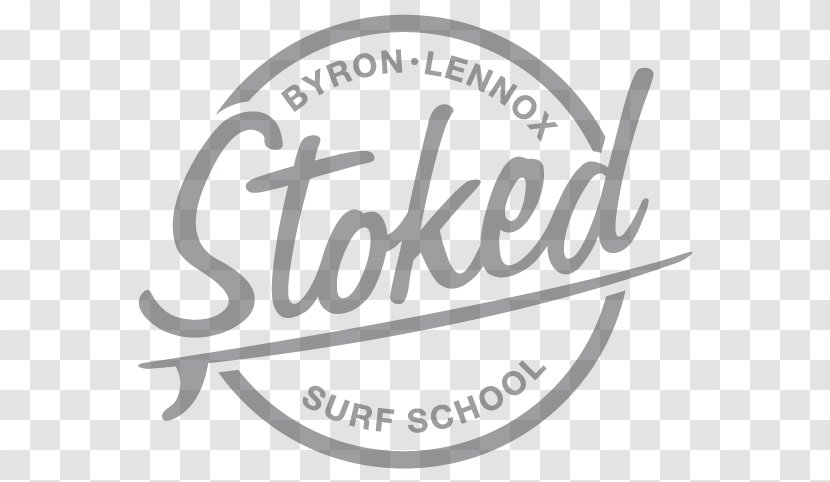 Stoked Surf School Logo Surfing Learning - Sign Transparent PNG
