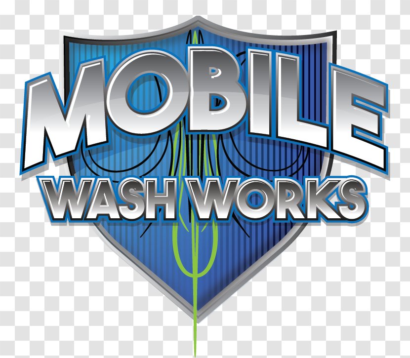 Mobile Wash Works Car Logo Auto Detailing Steam Cleaning Transparent PNG