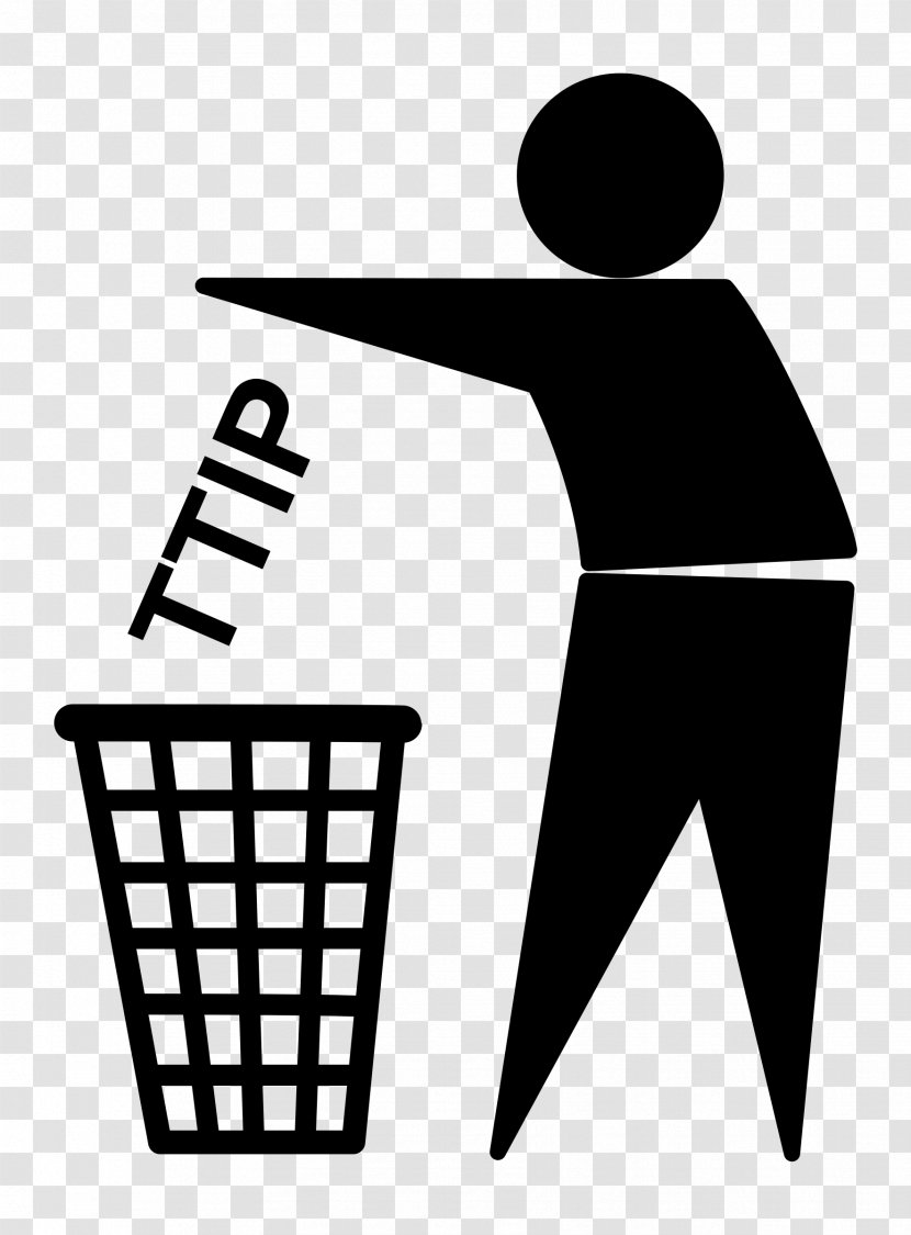 Rubbish Bins & Waste Paper Baskets Clip Art - Recycling - Stop Transparent PNG