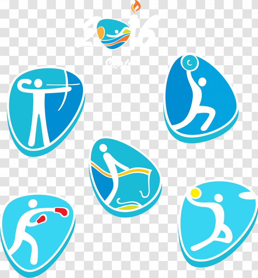 2016 Summer Olympics Rio De Janeiro Olympic Sports Icon - Area - Games Transparent PNG