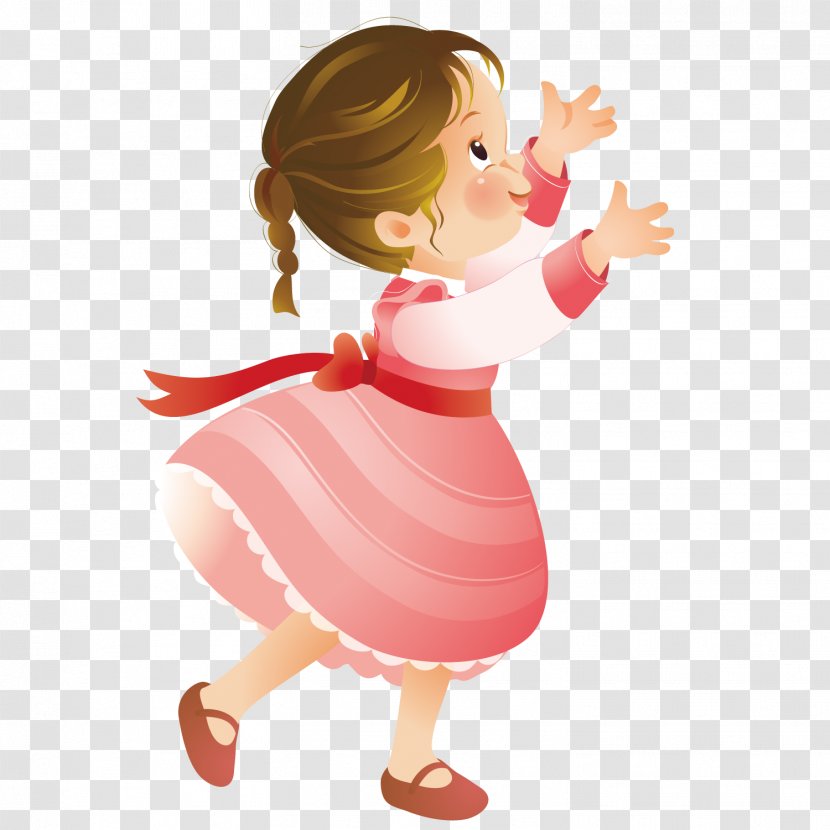 Cartoon Child Illustration - Watercolor - Lovely Baby Transparent PNG