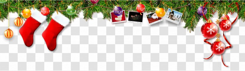 Earring Santa Claus Christmas Gift - New Year - Border Transparent PNG