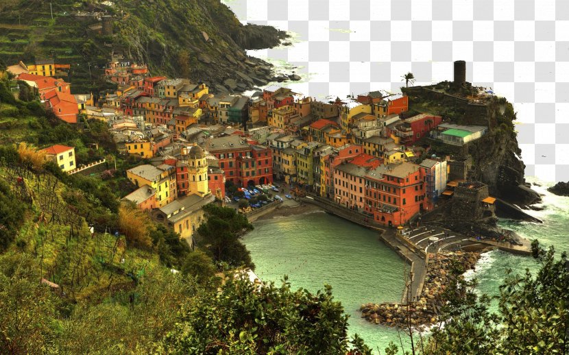Vernazza Laptop High-definition Television 1080p Wallpaper - Display Resolution - Italy Cinque Terre Twenty-two Transparent PNG