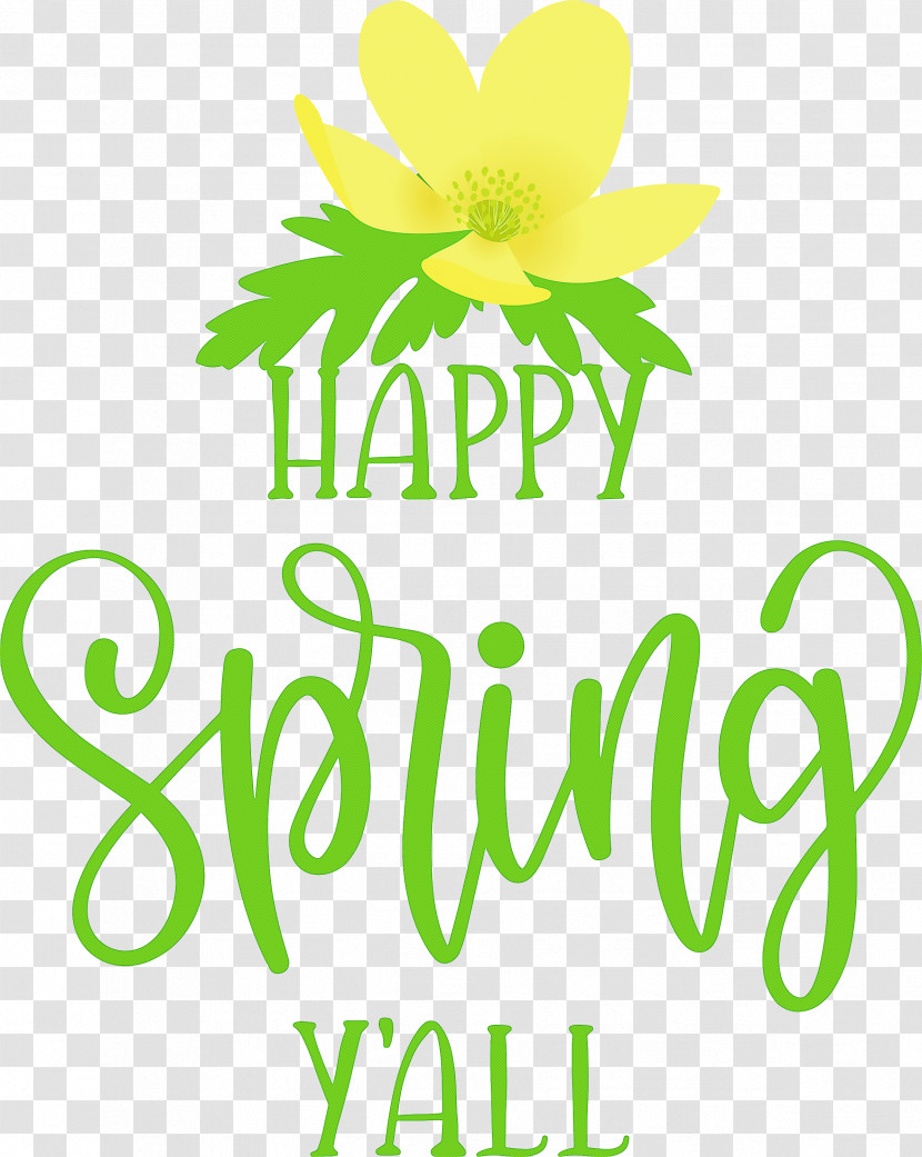 Happy Spring Spring Transparent PNG