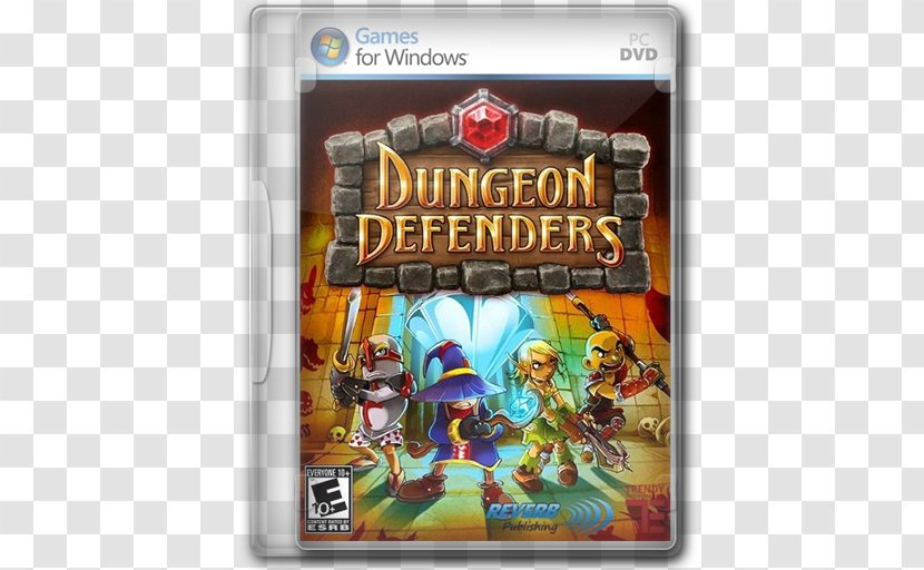 Pc Game Video Software Action Figure Games - Cooperative Gameplay - Dungeon Defenders Transparent PNG