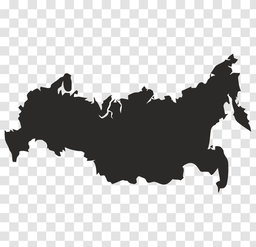 Russia Map Clip Art - Royaltyfree Transparent PNG