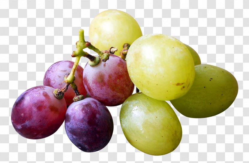 Grape Organic Food Veganism - Red And Green Grapes Transparent PNG
