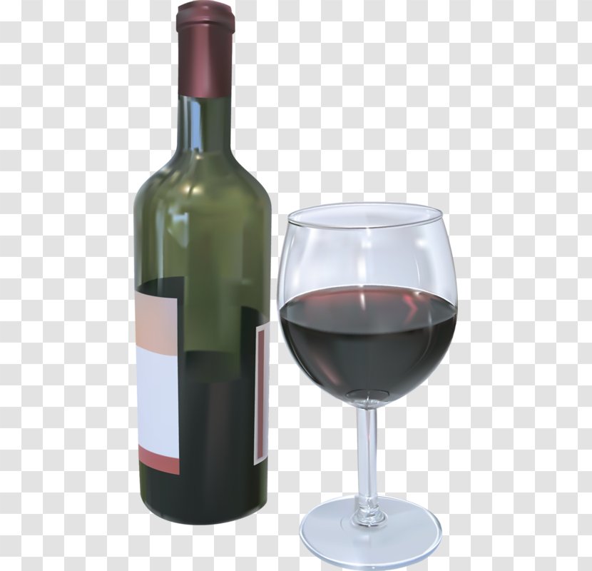 Wine Glass Red Burgundy Champagne - Bottle Transparent PNG