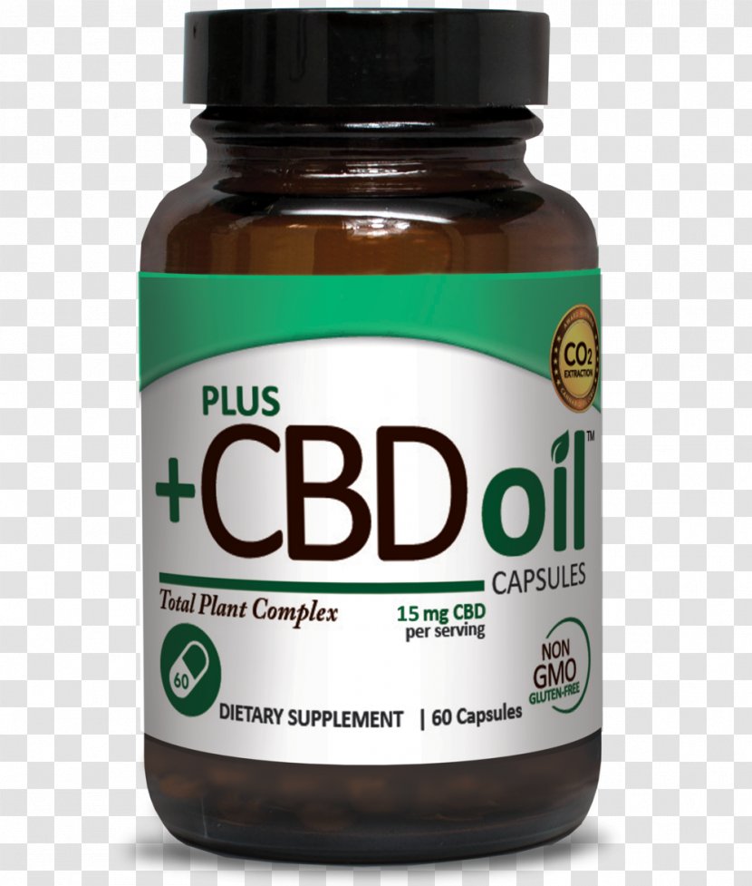 Dietary Supplement Plus CBD Oil Cannabidiol Capsule Hemp - Cannabis Transparent PNG