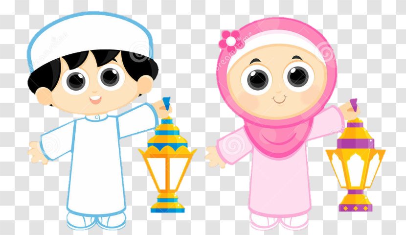 Ramadan Islam Muslim Child - Cartoon Transparent PNG