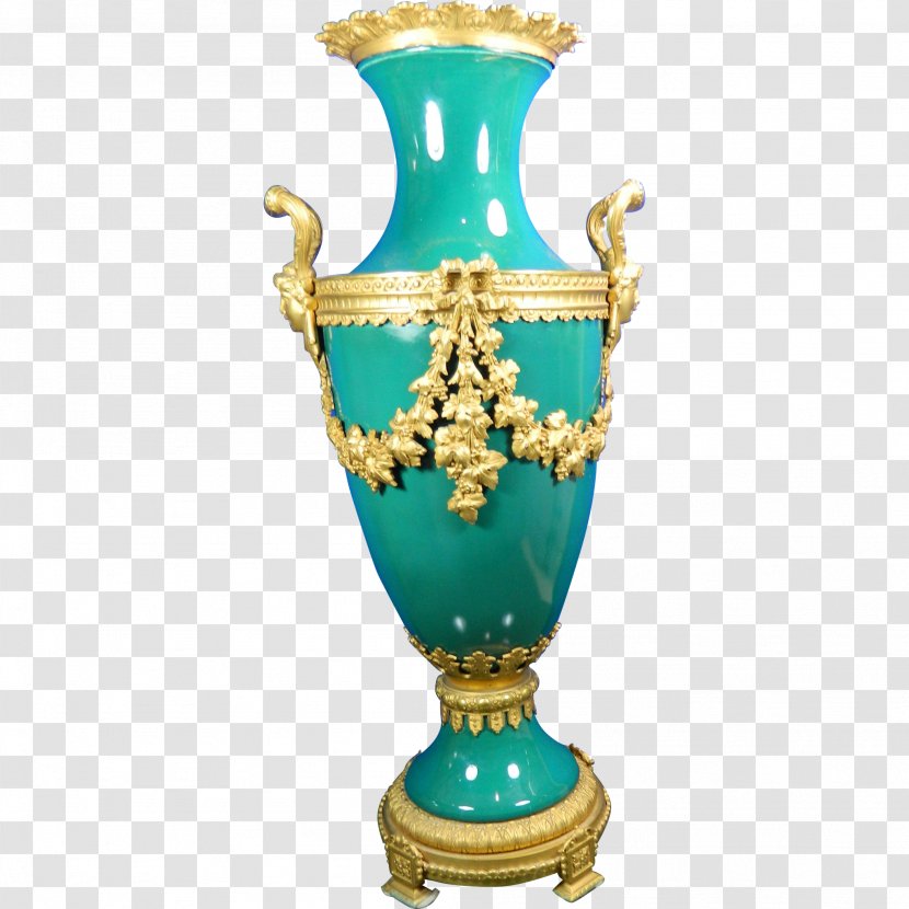 Vase Urn Trophy Turquoise Transparent PNG