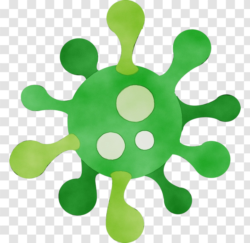 Green Pattern Circle Transparent PNG