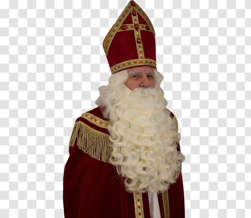 Santa Claus Sinterklaas Netherlands Wig Zwarte Piet Transparent PNG