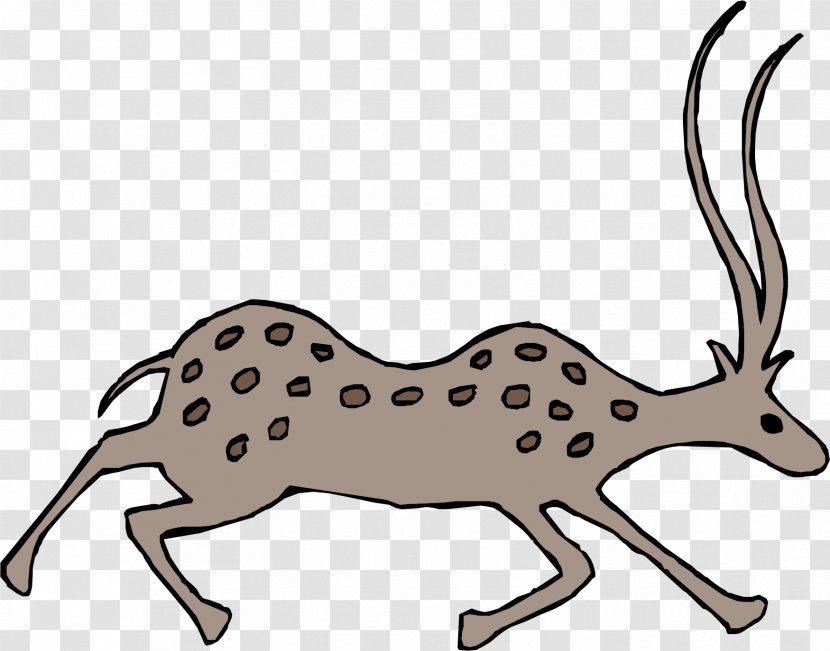 Reindeer Elk Clip Art - Mammal - Free Creative Pull Deer Pictures Transparent PNG