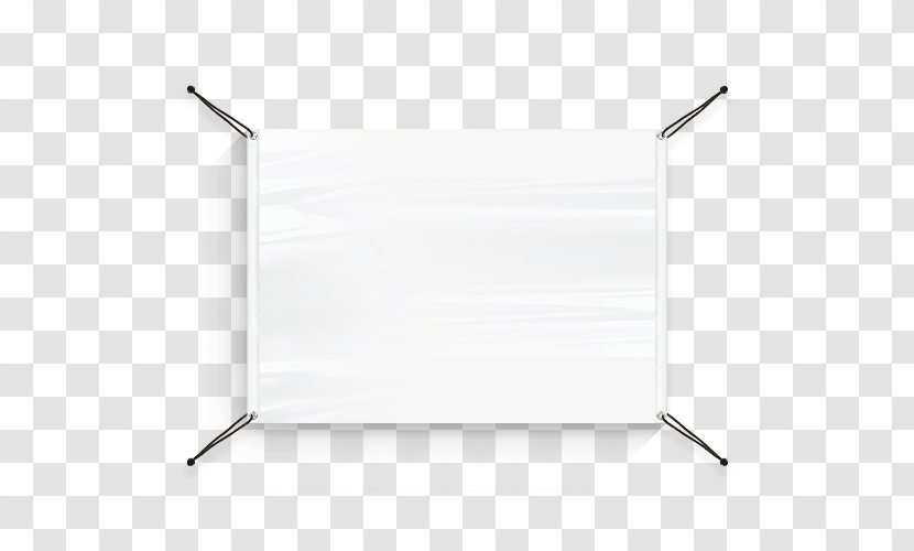 Banner Hanging Clip Art - White - Photo Transparent PNG