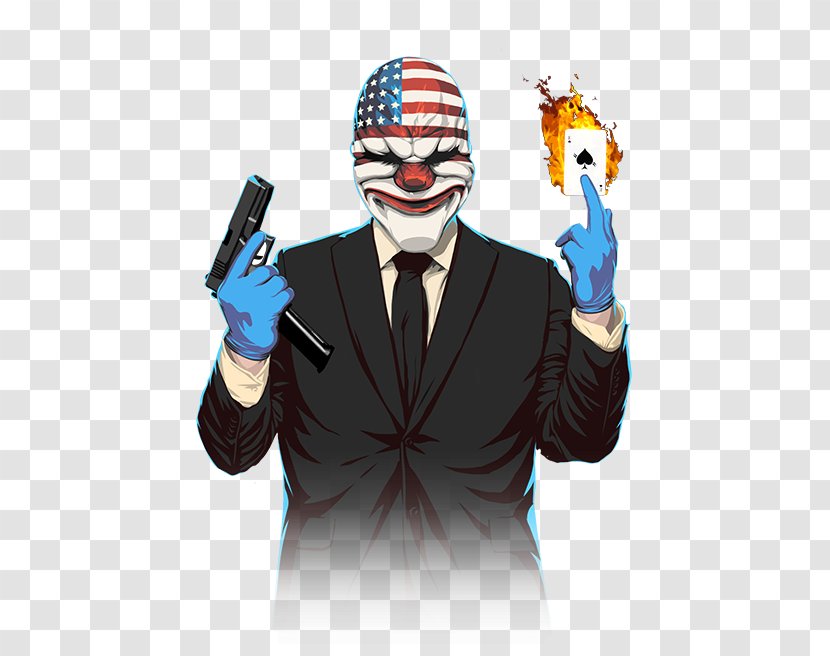 Payday 2 Payday: The Heist Video Game Overkill Software Xbox One - Fictional Character - 505 Games Transparent PNG