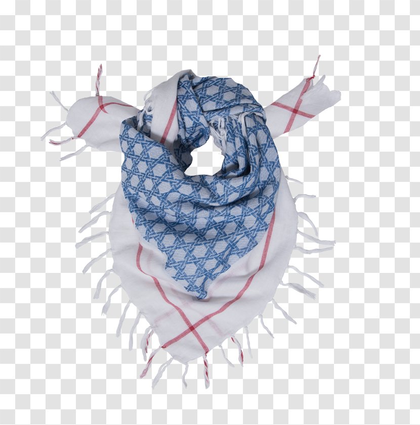 Israel Kabbalah Keffiyeh Scarf Chai - Tassel Transparent PNG