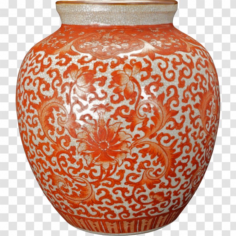 Vase Chinese Ceramics Porcelain Qing Dynasty Transparent PNG