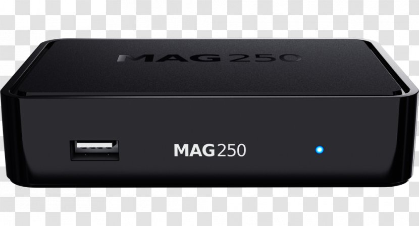 Set-top Box IPTV Over-the-top Media Services High-definition Television Infomir MAG254 - Cable Transparent PNG