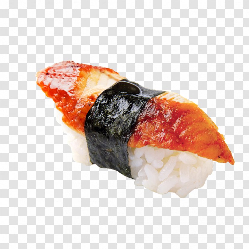 Sushi Makizushi Japanese Cuisine Tobiko European Eel - Animal Source Foods Transparent PNG