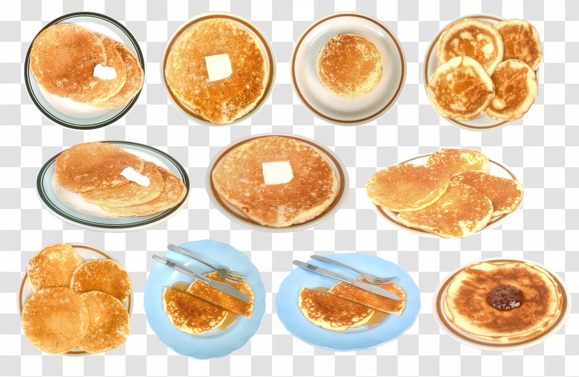 Pancake Hotteok Breakfast Blini Recipe - Red Raspberry Transparent PNG
