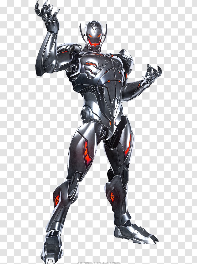 Ultron Iron Man Hank Pym Marvel Vs. Capcom: Infinite Thor - Robot Transparent PNG