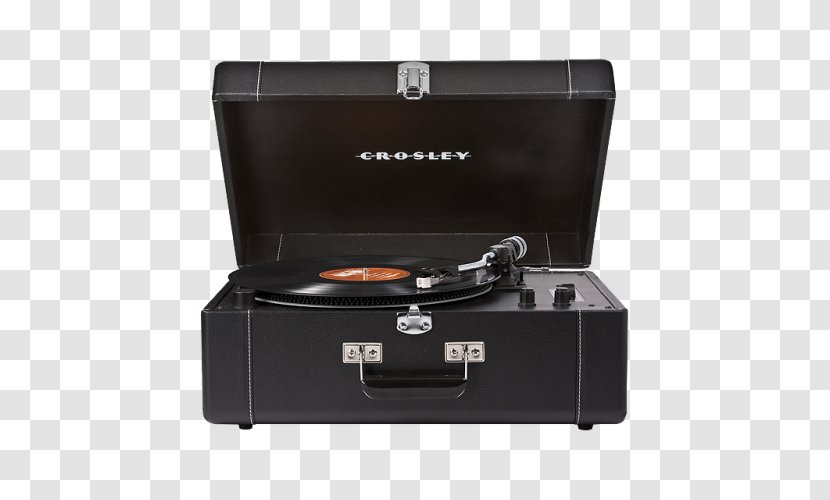 Crosley CR6250A Keepsake Deluxe Black Phonograph CR6249 CR6016A Spinnerette - Technology - Turntable Transparent PNG
