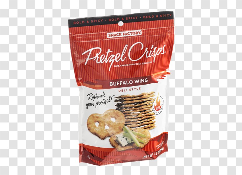 Pretzel Delicatessen Buffalo Wing Flavor Potato Chip - Sticks - Butter Transparent PNG