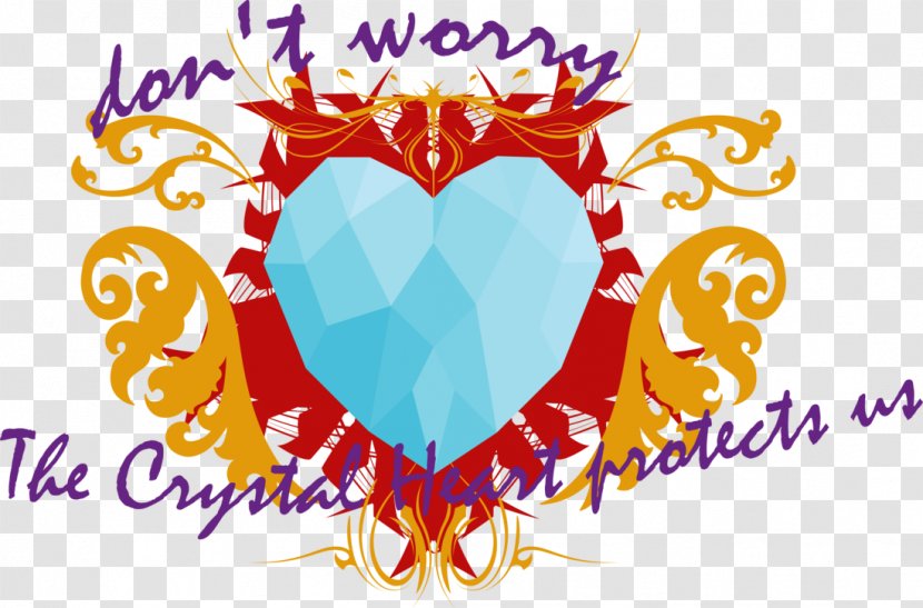 Princess Cadance Logo - Frame - Crystal Heart Transparent PNG