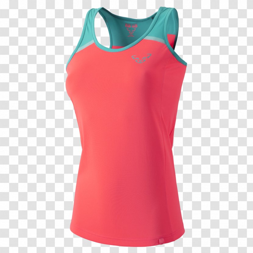 T-shirt Clothing Salewa Puez Melange Dry Sleeveless Shirt - Coral Clothes For Women Transparent PNG