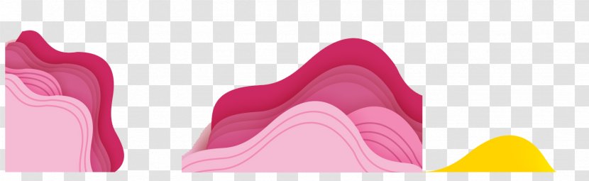 Brand Textile - Shoe - Waves Geometric Pattern Pink Beautiful Decoration Transparent PNG