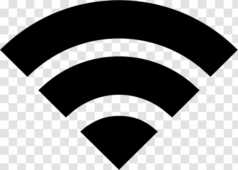 Wi-Fi Wireless Internet - Network - Black And White Transparent PNG