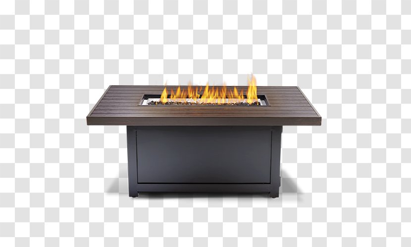 Table Fire Pit Propane Fireplace - Outdoor Grill Transparent PNG