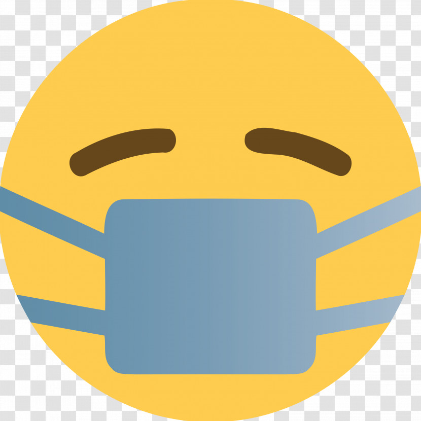 Emoji With Mask Corona Coronavirus Transparent PNG