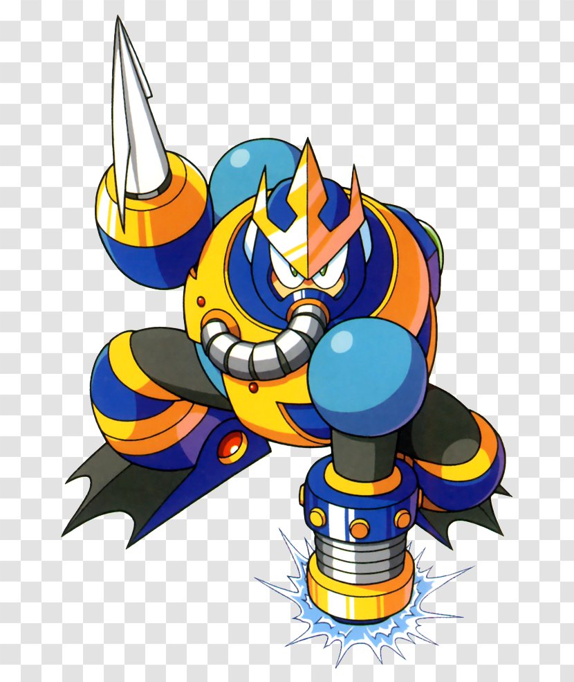 Mega Man 5 4 2 Proto - The Power Fighters - Megaman Battlechip Transparent PNG