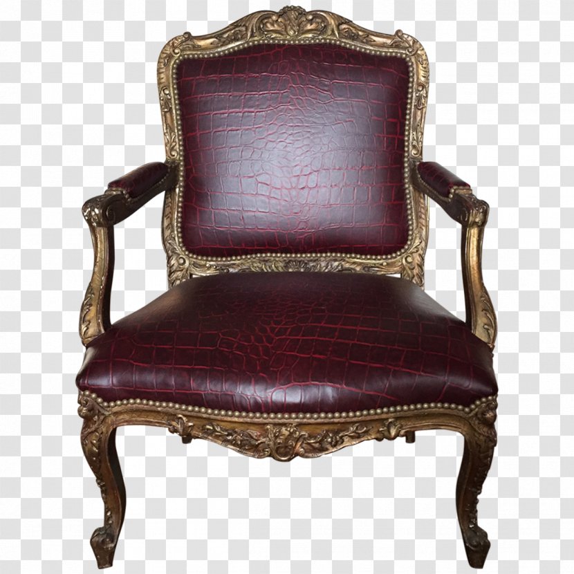 Fauteuil Chair Louis Quinze XVI Style Bergère Transparent PNG