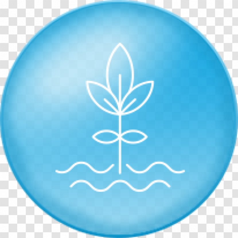World Water Day Turquoise Circle Symbol - 2018 Transparent PNG
