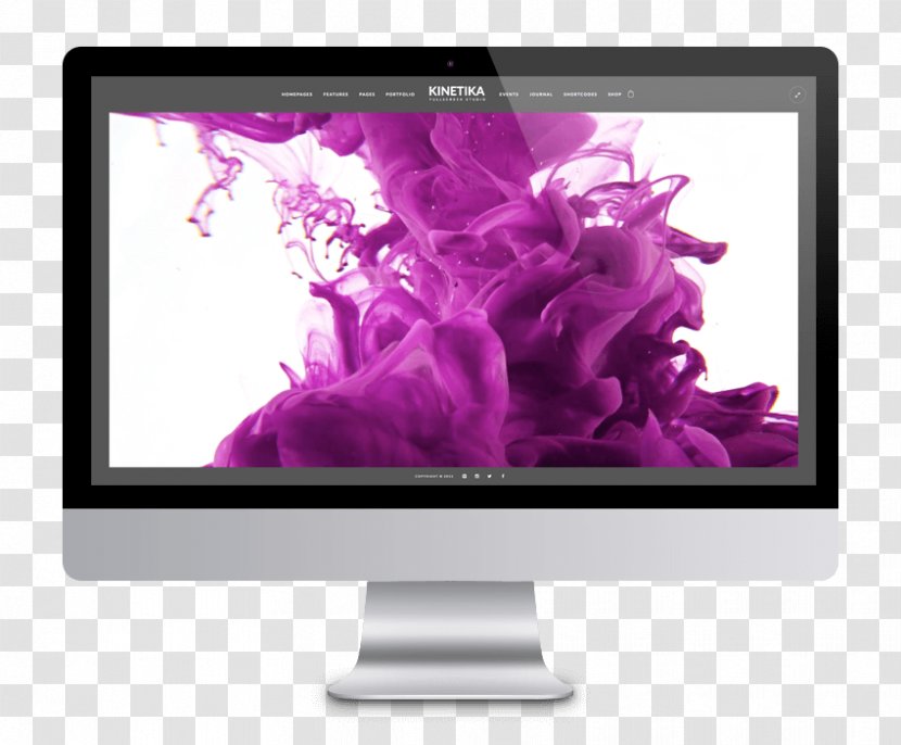 Art WordPress Collage Ink Website - Television Transparent PNG