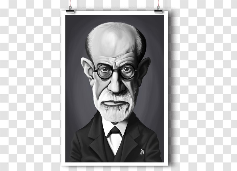 Sigmund Freud Canvas Print Poster - Portrait - Vision Care Transparent PNG