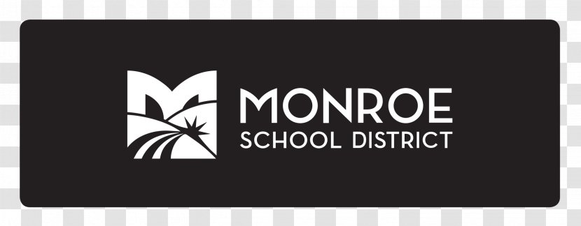 Monroe School District Logo Organization Brand - White Transparent PNG